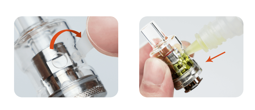 Rempliaage de la cartouche pod de la Cigarette electronique Glass Pen par Eleaf | Cigusto | Pod Ecigarette