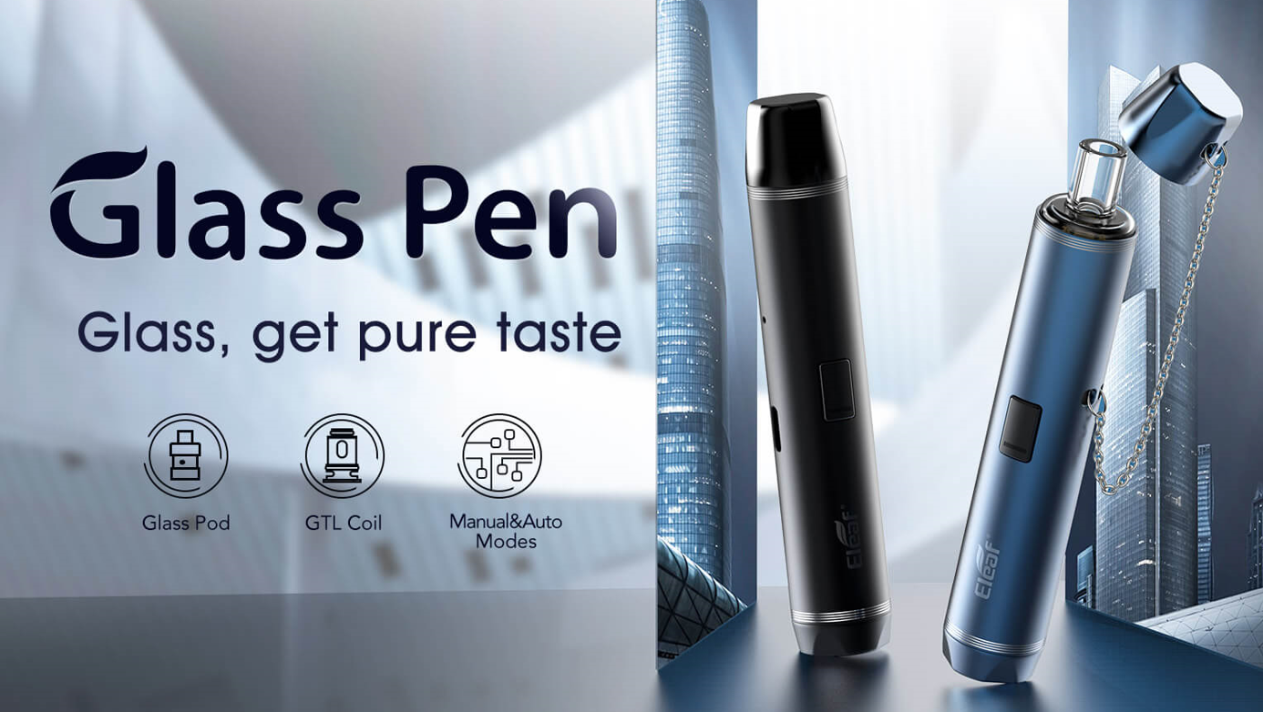 Cigarette electronique Glass Pen par Eleaf | Cigusto | Pod Ecigarette