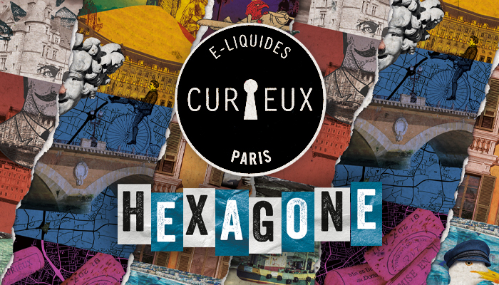 E Liquide Hexagone par Curieux pour cigarette electronique