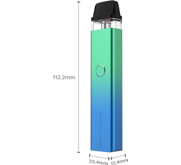Dimensions du Pod Cigarette electronique Xros 2 de Vaporesso | Cigarette electronique pour débutant | Cigusto Ecigarette